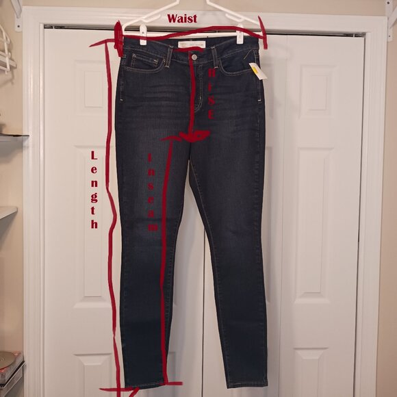 3/$18 - Eddie Bauer Blue Jeans Size 16 - Picture 7 of 7